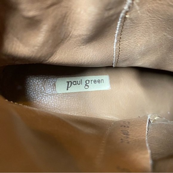 Paul Green Taupe Suede Buckle Lug Sole Boot 5 / 7.5 - Picture 14 of 16